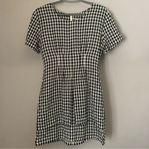Carroll Reed Petite Blue Gingham Dress Size 6
